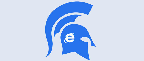 Microsoft Spatan Internet Browser blue logo.