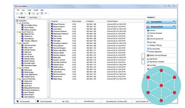 Central Console Management Clients over the Clouds