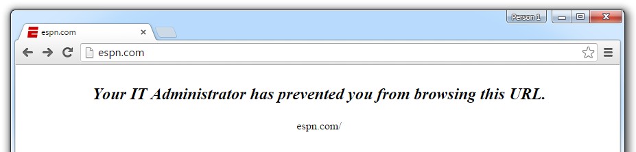 block employee internet access