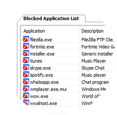 <b>Application Blocker</b>