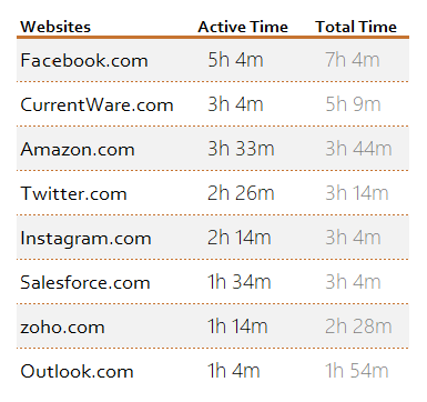 <b>Track Websites Visited</b>