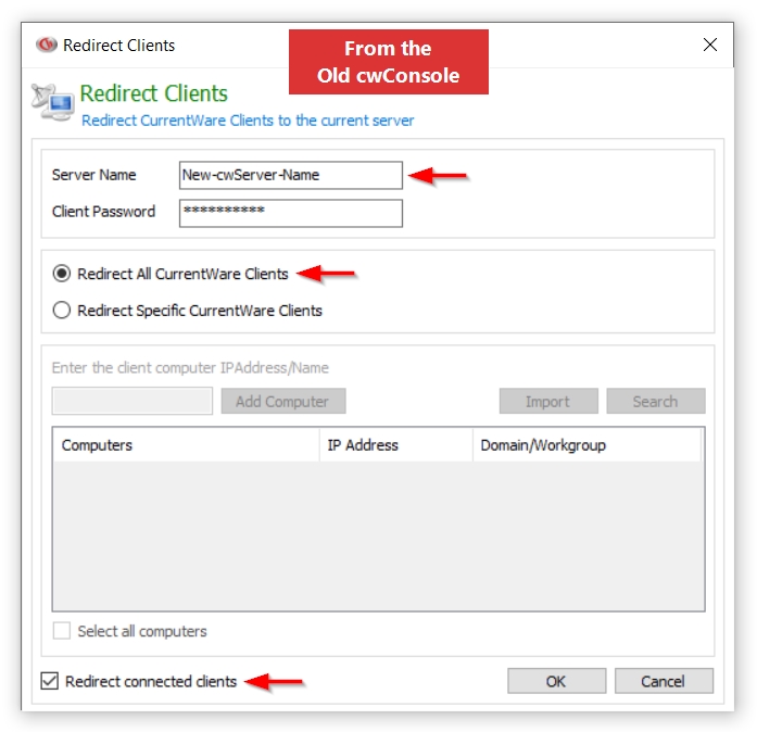 redirect-currentware-client-to-the-new-server