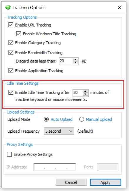 What is Idle Time Tracking?