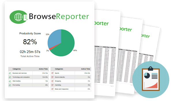 employee-productivity-report-hero Employee productivity report, BrowseReporter employee monitoring software