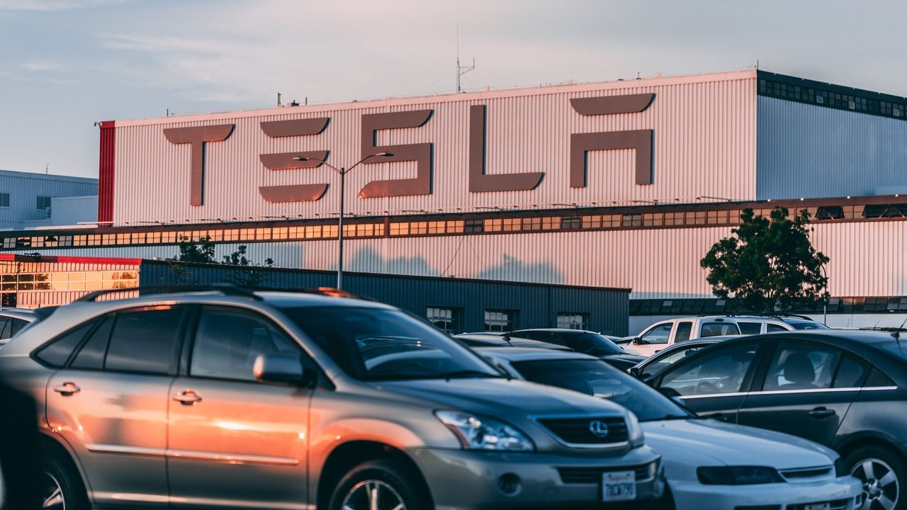Tesla car factory