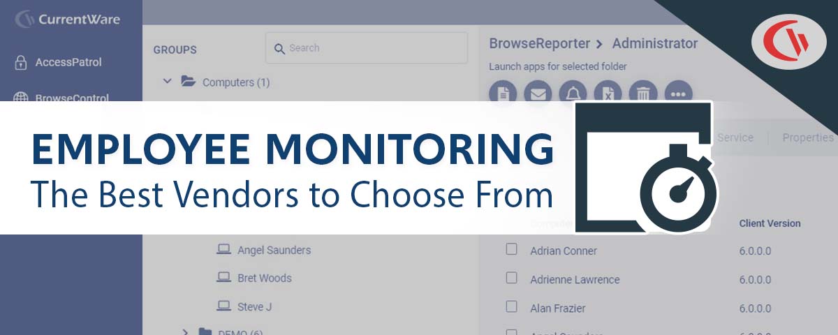 Employee monitoring software - the best vendors to choose from