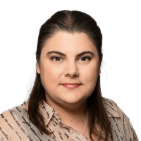 Headshot of Sa'rah Plesner, IT Manager, EHOB