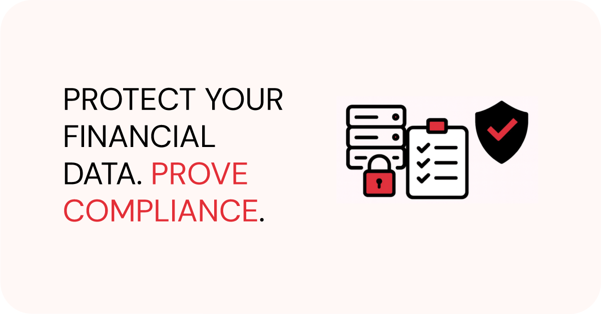 LP-01 Protect your financial data. Prove compliance